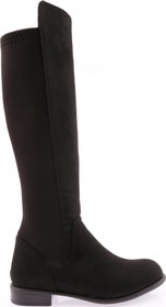 Resim DGN 501 KADIN ARKASI STRETCH YANI FERMUARLI KNEE HİGH FLATS ÇİZME 