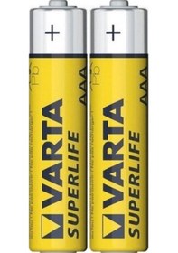 Resim Varta 2003 Superlife AAA İnce Kalem Pil 2'li 