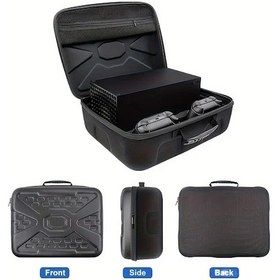 Resim Gaojunshop01 Xbox Series X Konsol Ve Kumanda Sert Taşıma Çantası Siyah 