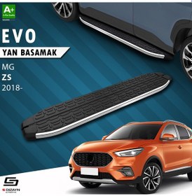 Resim S-dizayn Mg Zs Evo Krom Yan Basamak 173 Cm 2018 Üzeri A+ Kalite 