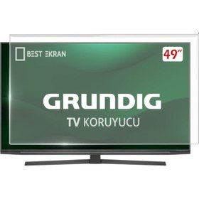 Resim Bestekran Grundig Uyumlu 49VLX8600BP TV Ekran Koruyucu - Grundig Uyumlu 49" inç Ekran Koruyucu 49 VLX 8600 BP 