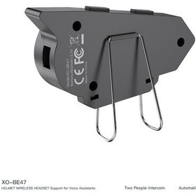 Resim Be47 İnterkom Motor Kurye Kask Kulaklık Bluetooth 5.0 Motosiklet Kulaklık 