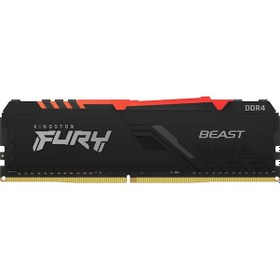 Resim Kingston Fury Beast RGB KF432C16BBA/8 8 GB DDR4 3200 MHz CL16 Ram 