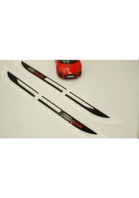 Resim Audi Q2 Logo Yan Çamurluk 3M 3D Damla Silikon Yeni Nesil Logo Amb 