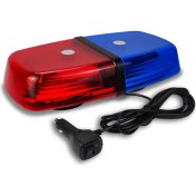 Resim Explosion1 12INCH 72 LED Kırmızı Mavi Flash Acil Durum Tehlike Uyarı Güvenlik Araba Çatı Üst Strob Işık Mini Güvenlik Sinyal Işık Işaret (Yurt Dışından) 