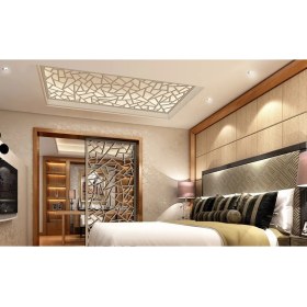 Resim Liar Ahşap Seperatör (Paravan) - KSP-205 - (18 mm) - (69 cm x 139 cm) - (Ham) 