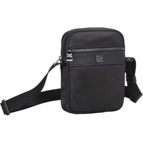 Resim Hugo %100 Geri Dönüştürülmüş Polyester Siyah Erkek Postacı Çantası Quantic_n_ns_zip 10260368 01 