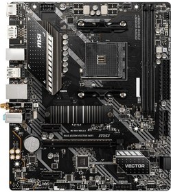 Resim MSI MAG A520M Vector WIFI AMD A520 4600 MHz (OC) DDR4 Soket AM4 mATX Anakart 