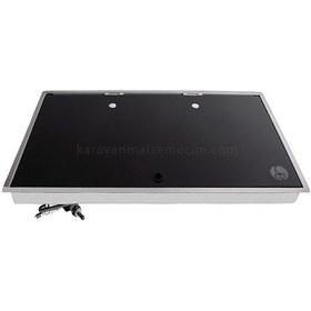 Resim Bio-tech Kombinasyonlu Çift Gözlü Ocak Evye Cam Kapak-548 