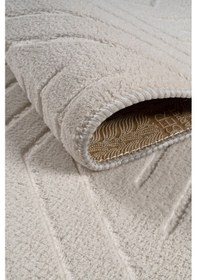 Resim Kaymaz Taban Yıkanabilir Modern Salon Mutfak Oturma Odası Çocuk Odası Halısı 5025 Krem 