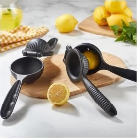 Resim Storemax Dayanıklı Döküm Paslanmaz Limon ve Portakal Sıkacağı – Ergonomik Kol, Tasarım, Narenciye Için Pratik Manuel Mutfak Sıkacağı 