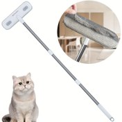 Resim 1 adet Joybos Evcil Hayvan Temizleme Fırçası, Uzun Saplı Evcil Hayvan Tüyü Temizleme Fırçası: Yıkanabilir, Halılarda & Koltuklarda & Ceketlerde Köpek Tüyü için, Eski havluları yeniden kullanabilirsiniz, Cadılar Bayramı, Sevgililer Günü 