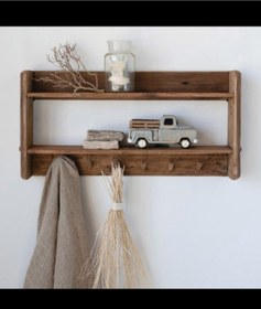 Resim İnci Home Ahşap Raf 