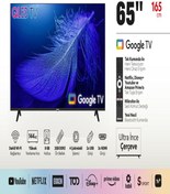 Resim Dreamstar 65'' 165CM 4K ULTRA HD SMART GOOGLE TV UYDULU LED TV 