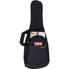 Resim Wagon 03 Serisi Elektro Gitar Çantası, Siyah 