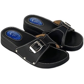 Resim Hp400 Ortopedik Halluks Ve Topuk Dikeni Terliği Kemik Çıkıntısı Günlük Kadın Terlik Siyah 