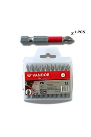 Resim Vandor Anti Slip Bit Kaydırmaz Bits S2 Yüksek Kalite Çelik PH2 50 - 729927867328 