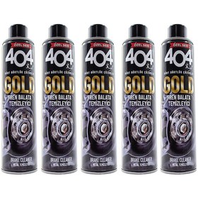 Resim 404 Fren Balata Temizleme Spreyi Gold Özel Seri 500 Ml 5 Adet 