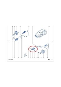 Resim Dacia Duster 2-ıı İç Açma Kolu Sol - 806716534r - Renault Mais 