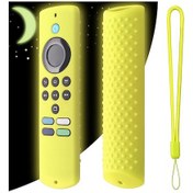 Resim Geeroyoo Karanlıkta Parlayan Yeşil Silikon Fire Tv Stick Lite 2021 Kumanda Kılıfı - Kaymaz Tutuş, Tv Lite Uyumlu Jzr-gy 
