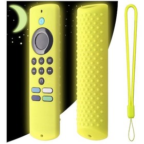 Resim Geeroyoo Karanlıkta Parlayan Yeşil Silikon Fire Tv Stick Lite 2021 Kumanda Kılıfı - Kaymaz Tutuş, Tv Lite Uyumlu Jzr-gy 
