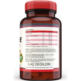 Resim Koenzim Coenzyme Q10 200 Mg 120 Tablet X 2 Kutu 