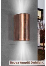 Resim Çift Yönlü Dekoratif Duvar Aplik - Beyaz Işık Ampuller Dahil Diğer 