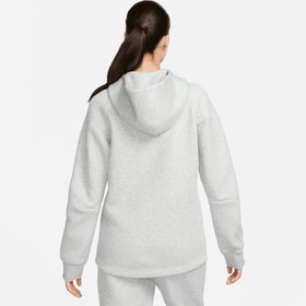Resim Nike Sportswear Tech Fleece Windrunner Kadın Gri Eşofman Üstü 