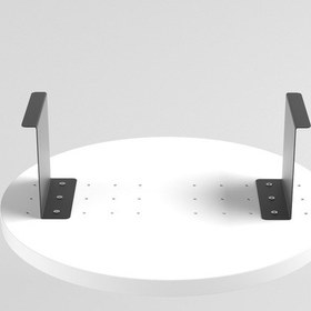 Resim Goldfalez Ayarlanabilir Tepsi Dekoratif Modern Tepsi Yan Sehpa Beyaz 