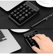Resim Jms 2.4ghz Kablosuz Sayısal Tuş Takımı Mekanik Klavye 