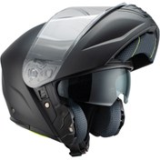 Resim Sway SW-917 ÇENE AÇILIR GÜNEŞ VİZÖRLÜ SOLİD MAT BLACK 