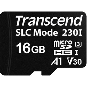 Resim Transcend TS16GUSD230I 16 GB Micro SD Hafıza Kartı 