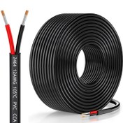 Resim 1 adet 12/14/16/18 Gauge PVC 2-İletken Bakır Kaplı Alüminyum Uzatma Kablosu, 110V/220V, Metal, Sabit Kablolu, Kendin Yap, LED Şeritler, Otomotiv Hoparlörleri, Elektronik, Ev Aletleri, Ses, Güvenlik, 3D Yazıcı, Lokomotif Endüstrisi - Pil Gerekmez 