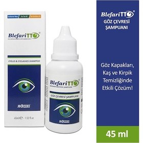 Resim Tto Blefaritto Göz Çevresi Şampuanı 45 ML 