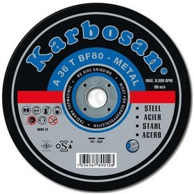 Resim Karbosan 115X3.0 Metal Kesme Taşı - 50 Adet 