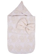 Resim Nenni Bebek Dantel Işlemeli Desenli Kurdeleli Zincirli Bebek Kundak 70 X 80 Cm nennibd80022 