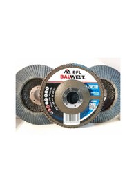Resim Bauwelt Çap115 Z040 Flap Disk Zımpara İnox 5li Paket 