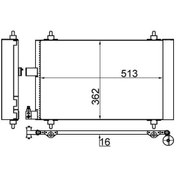 Resim A/c-kondensator Cıtroen C5 / 407-412503 