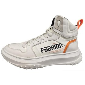 Resim Guja 22k420 Yumuşak Esnek Bilek Boy Deri Erkek Spor Ayakkabı Beyaz 