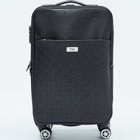 Resim Tamer Tanca Unisex . Siyah Valiz 971 A50 Kucuk Boy Sıyah Mng Siyah 