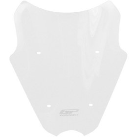 Resim GP Kompozit Yamaha NMAX 125 / 155 2025 Uyumlu Kısa Ön Cam Şeffaf 40 cm 
