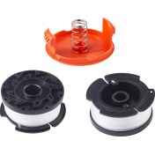 Resim Xiyyadms Gh900/gh600/lst420 Uyumlu Af-100 Tipi Çim Biçme Makinesi Değişim Bobin Seti - 0.065 İnç Çim Tel, 2 Bobin + 1 Kapak + 1 Yay 