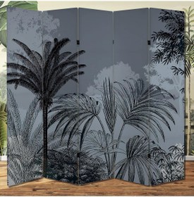 Resim dbsanat Doğa Temalı Özel Tasarım Paravan Room Divider 180 x 200 cm 