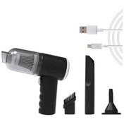 Resim 2 Yıl Mini Vakumlu Araç Süpürgesi El Süpürgesi Şarjlı Çok Fonksiyonlu Hs-23 