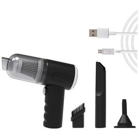 Resim 2 Yıl Mini Vakumlu Araç Süpürgesi El Süpürgesi Şarjlı Çok Fonksiyonlu Hs-23 
