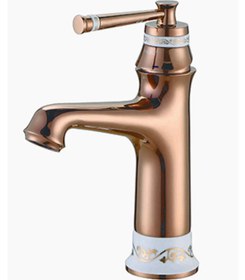 Resim Newarc Pera Parlak Bakır Lavabo Bataryası 961525 