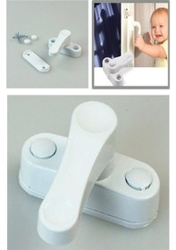 Resim Bebek Çocuk Güvenlik Dolap ve Çekmece Kilidi (5 Adet) Çok Renkli 