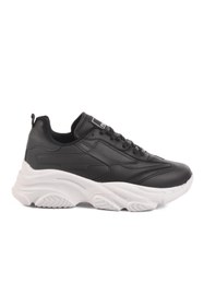 Resim WALKWAY Siyah-Beyaz Unisex Spor Ayakkabı DRK171 G 