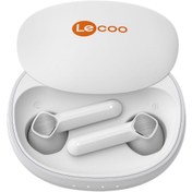 Resim Lecoo EW305 Kablosuz Bluetooth 5.1 Mikrofonlu TWS Kulaklık - ENC Çevresel Gürültü Engelleme, IPX5 Su Geçirmez, 30 Saat Oynatma Süresi, Spor ve Ofis İçin Akıllı Dokunmatik Kulaklık Siyah 