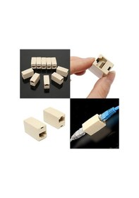Resim 10X ADSL Rj45 Cat5 Cat6 Ek Kablo Uzatma Aparatı 